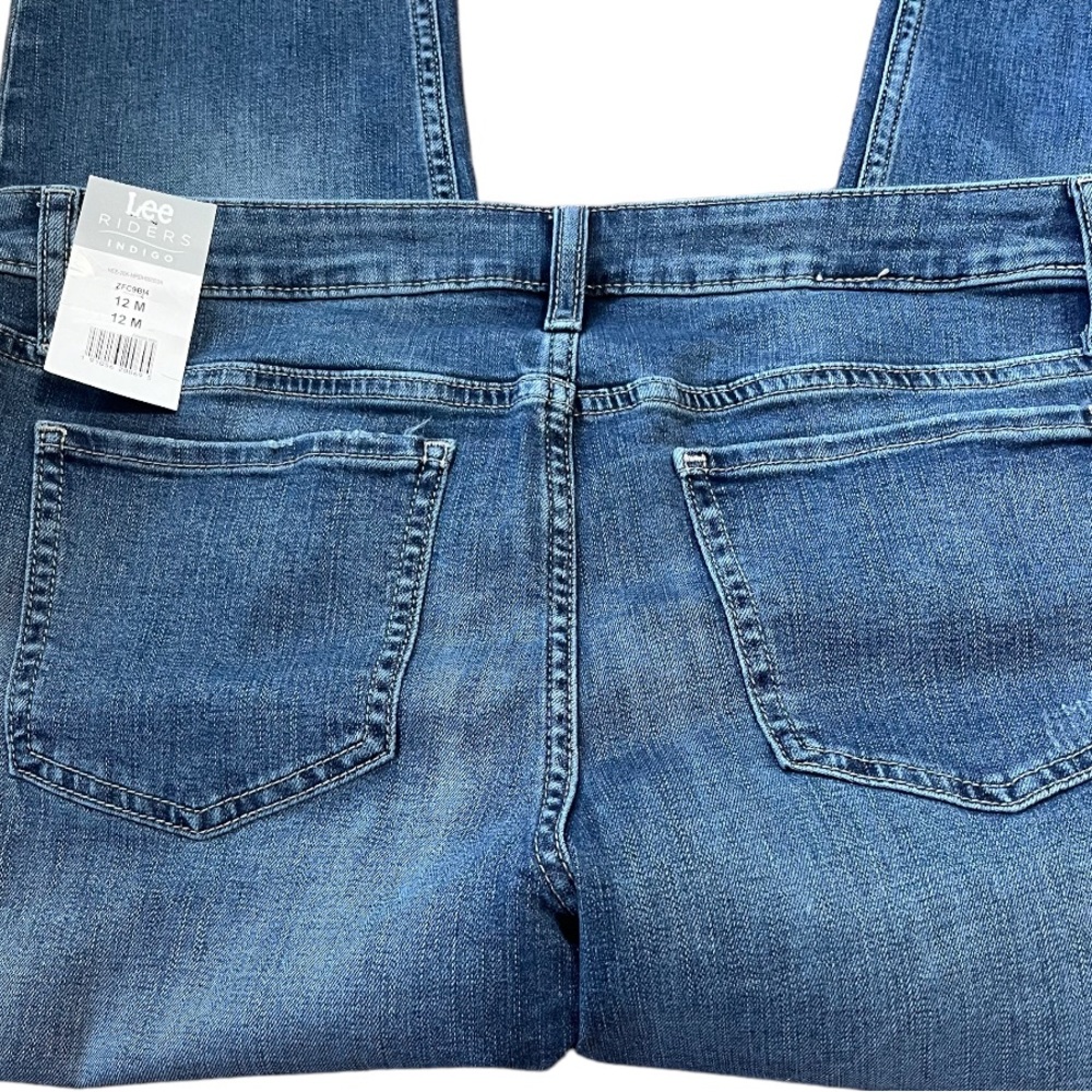 Lee Riders Mid Rise Cuffed Jeans - Picture 4 of 8
